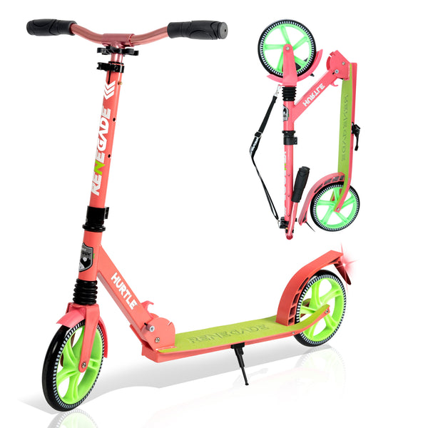 2 scooters à deux roues 