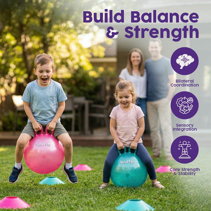 Kids Hopper Ball Set - HUHOP18GLPKTL