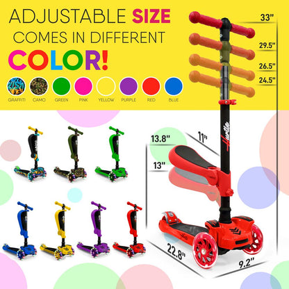 Mini trottinette jouet pour enfants - HURFS38R 