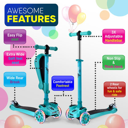Mini Kids Toy Scooter - HURFS86TB