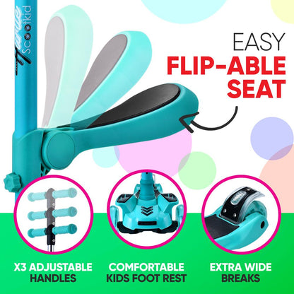 Mini Kids Toy Scooter - HURFS86TB