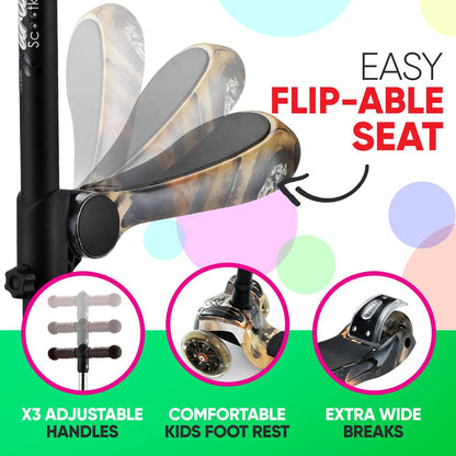 Mini Kids Toy Scooter - HURFSRT