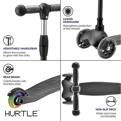 Mini Kickboard Scooter - HURSC13BK