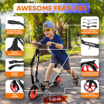 Foldable Kick Scooter - HURTSBLK.5