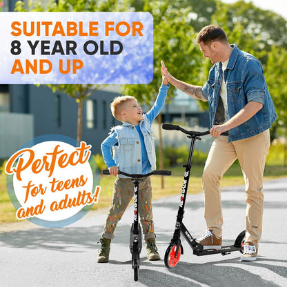 Foldable Kick Scooter - HURTSBLK