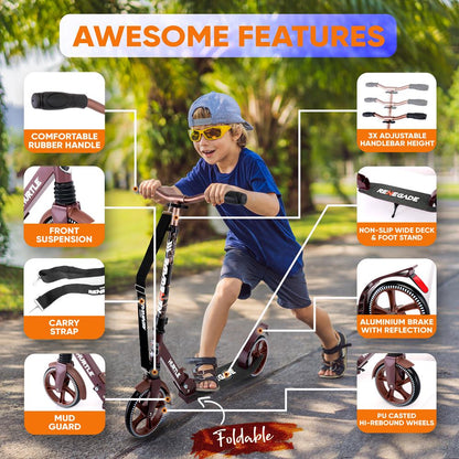 Trottinette à kick pliable - HURTSRT.5 