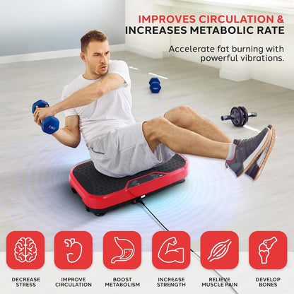 Machine de fitness par vibration Core - HURVBTR36RD 