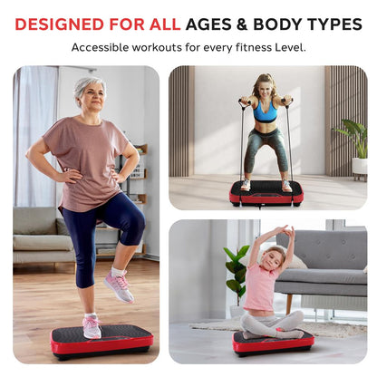 Machine de fitness par vibration Core - HURVBTR36RD 