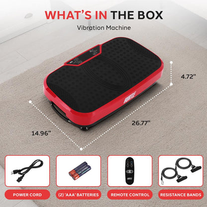 Machine de fitness par vibration Core - HURVBTR36RD 