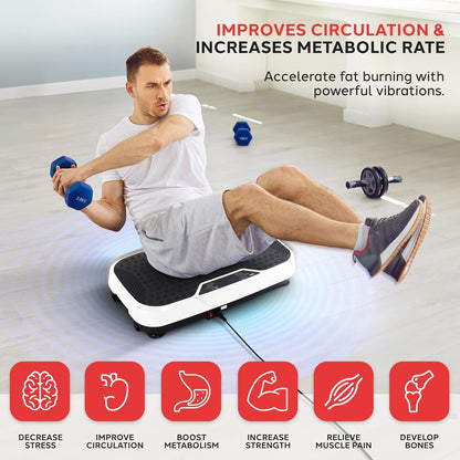 Core Fitness Training Vibration Machine - HURVBTR36
