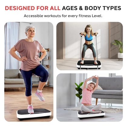 Core Fitness Training Vibration Machine - HURVBTR36