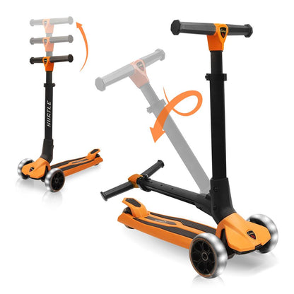 3-Wheel Foldable Kid Scooter - HURXLOG
