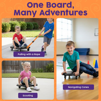 Kids Scooter Board - HUSCB01BK