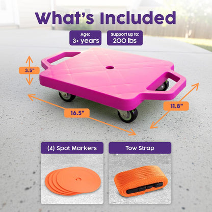 Kids Scooter Board - HUSCB01PK