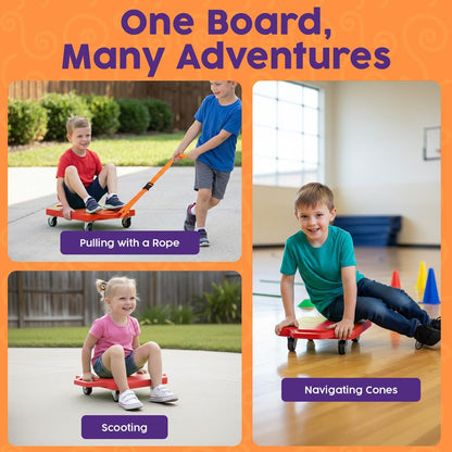 Kids Scooter Board - HUSCB01RD