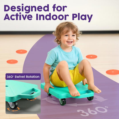 Kids Scooter Board Set - HUSCB2PPKTL