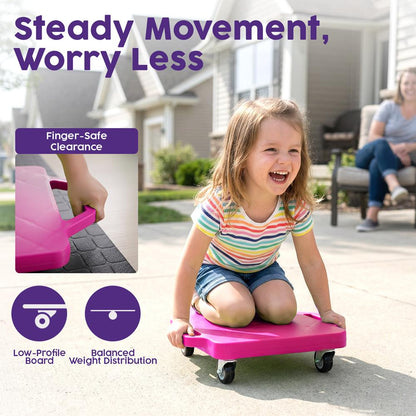 Kids Scooter Board Set - HUSCB2PPKTL