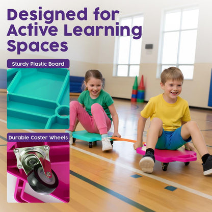 Kids Scooter Board Set - HUSCB2PPKTL