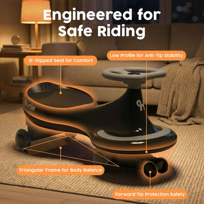Ride-On Swing Car - HUSWC27BK