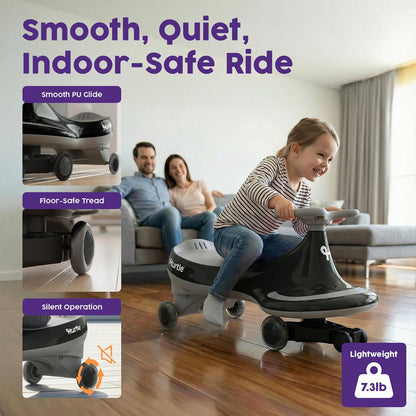 Ride-On Swing Car - HUSWC27BK