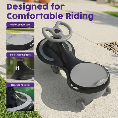Ride-On Swing Car - HUSWC27BK