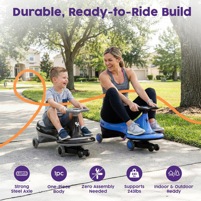 Ride-On Swing Car - HUSWC27BK