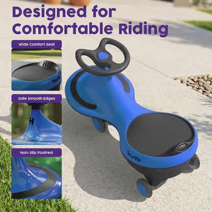 Ride-On Swing Car - HUSWC27BL