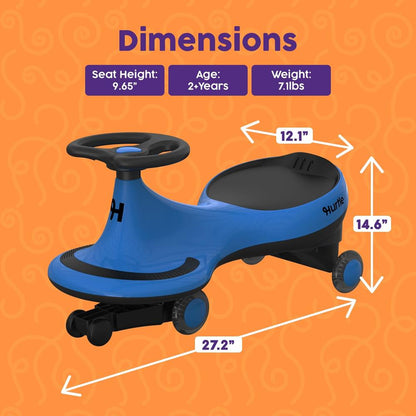 Ride-On Swing Car - HUSWC27BL