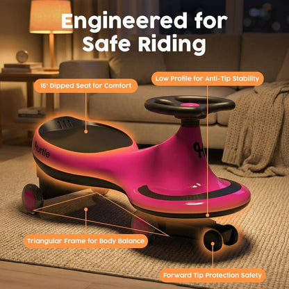 Ride-On Swing Car - HUSWC27PK