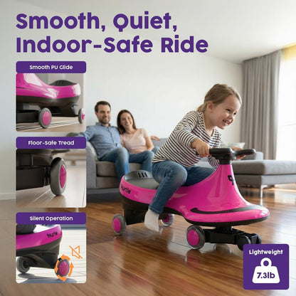 Ride-On Swing Car - HUSWC27PK